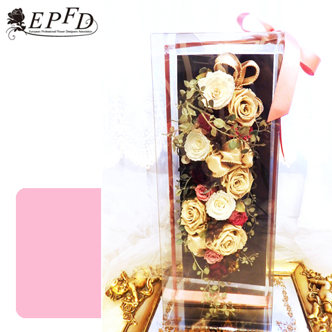 プリザーブドフラワー　スワッグガーランド