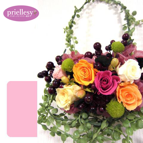 プリザーブドフラワー　スワッグ