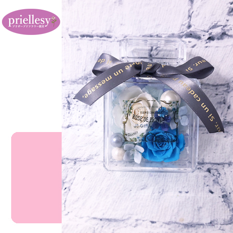 プリザーブドフラワー　香水瓶型アレンジ2個セット