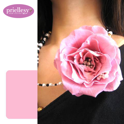 プリザーブドフラワー　コサージュメリア