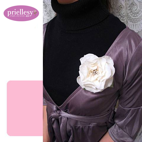 プリザーブドフラワー　コサージュメリア