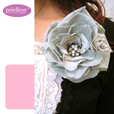 プリザーブドフラワー　コサージュメリア