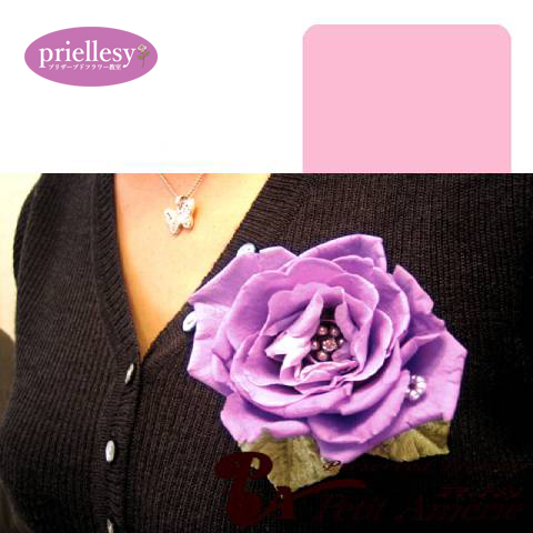 プリザーブドフラワー　コサージュメリア